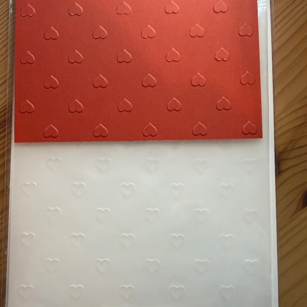 Close to my heart embossing folder